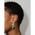 Saint Laurent triple-link drop earrings - Gold