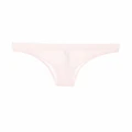 Calvin Klein logo waistband brazilian thong - Pink
