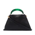 Marni small Venice leather tote bag - Black