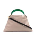 Marni small Venice leather tote bag - Neutrals