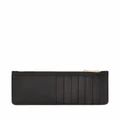 Dolce & Gabbana logo-print zipped wallet - Black