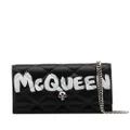 Alexander McQueen small Skull crossbody bag - Black