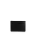 Moschino logo-print cardholder - Black