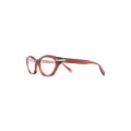 Marc Jacobs Eyewear cat-eye frame glasses - Brown