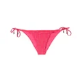Karl Lagerfeld Karl icon triangle bikini bottoms - Pink