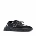 Philipp Plein Predator panelled low-top sneakers - Black