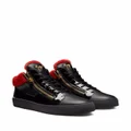 Giuseppe Zanotti Kriss leather sneakers - Black