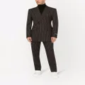 Dolce & Gabbana pinstripe-pattern tailored trousers - Black
