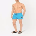 Dolce & Gabbana logo-print swim shorts - Blue