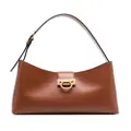 Ferragamo Trifolio leather shoulder bag - Brown