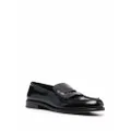 Dsquared2 high-shine penny loafers - Black
