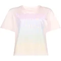 Stella McCartney graphic-print cotton T-shirt - Pink
