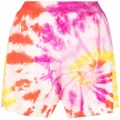 Stella McCartney tie-dye cotton shorts - Pink