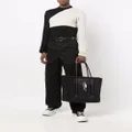 Alexander McQueen flap-pocket cotton trousers - Black