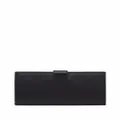 Prada logo-plaque snap-fastening wallet - Black