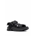 Alexander McQueen Tread flat sandals - Black