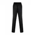 TOM FORD logo-waistband silk pajama trousers - Black