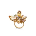 Dolce & Gabbana 18kt yellow gold Spring gemstone ring