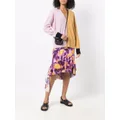 Marni graphic-print midi skirt - Purple