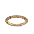 Dolce & Gabbana 18kt yellow gold Heritage sapphire band ring
