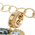 Dolce & Gabbana Rainbow Alphabet Q 18kt yellow gold multi-stone pendant