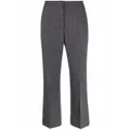 Jil Sander flared cropped trousers - Grey
