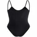 AMI Paris Ami de Coeur scoop back swimsuit - Black
