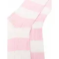 Mackintosh striped cotton socks - Pink