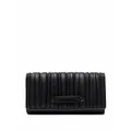 Karl Lagerfeld K/Kushion ruched purse - Black