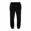 Karl Lagerfeld logo cashmere trousers - Black
