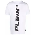 Philipp Plein vertical logo print T-shirt - White