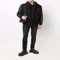 Philipp Plein long-sleeve bomber jacket - Black