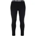 Philipp Plein logo-waistband leggings - Black