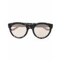 Donna Karan round-frame sunglasses - Grey