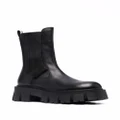 Premiata leather ankle boots - Black