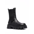 Premiata leather ankle boots - Black