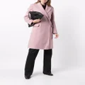 Alberta Ferretti single-breasted coat - Pink