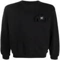 Opening Ceremony sweatshirt-motif crewneck sweatshirt - Black