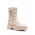 Gianvito Rossi Eiko padded combat boots - Neutrals