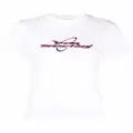 Stella McCartney logo-print short-sleeve T-shirt - White