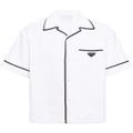 Prada cotton bowling shirt - White