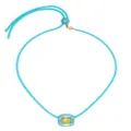 Swarovski Dulcis cord necklace - Blue