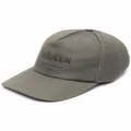 Alexander McQueen logo-printed cap - Green