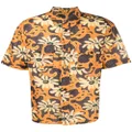 Nanushka floral print shirt - Orange