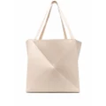 Nanushka vegan leather tote bag - Neutrals