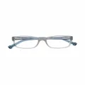 Nike Kids 5513 rectangle-frame glasses - Grey