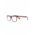 Oliver Peoples Penney square-frame glasses - Brown