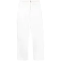 Dion Lee fishnet tailored pants - White