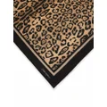 Dolce & Gabbana leopard-print silk scarf - Brown