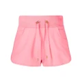 Balmain logo-print drawstring shorts - Pink